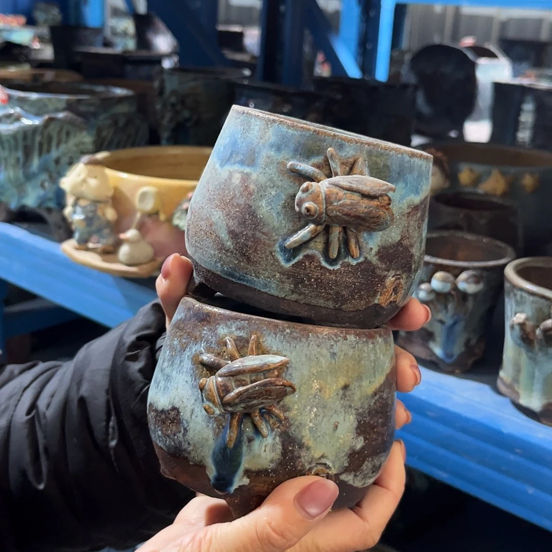 福利4 号陶然花器手工花盆