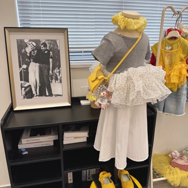 现货~~极简风波点薄款套头套装实拍有模特2件A5-766/YL-509