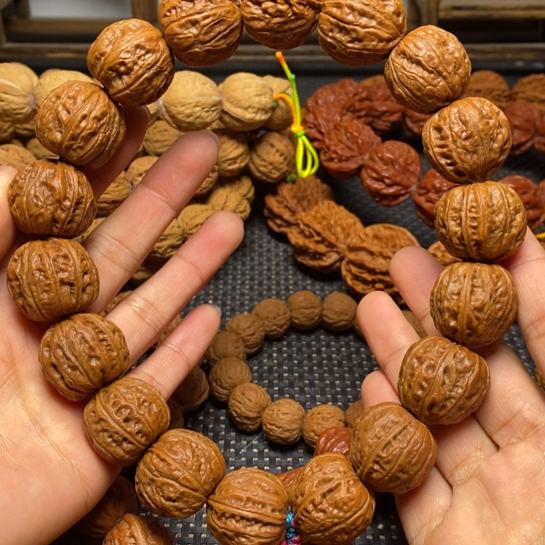 文玩核桃手串三棱手持