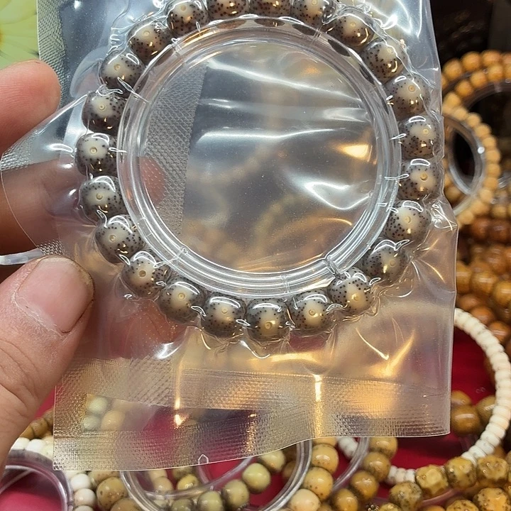 星月菩提吊坠黑冰大眼睛