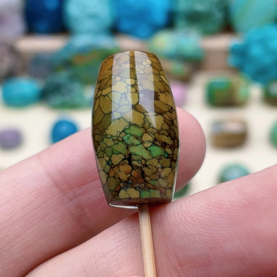 绿松石未镶嵌绿松石13.5x23.2mm