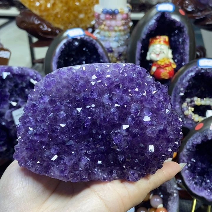 大型摆件（非配饰）未镶嵌紫晶莹