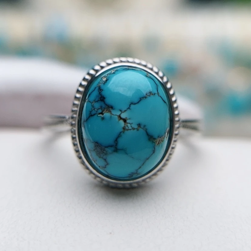 【闪购商品】绿松石珠宝奇石银S925镶嵌