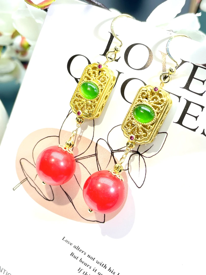 爆款百搭轻奢时尚气质耳饰