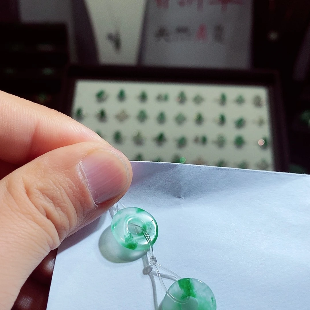 石英质玉合金耳钉四*怪