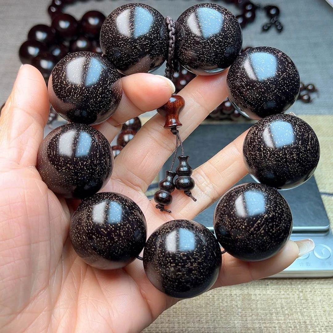 檀香紫檀（小叶紫檀）3.0 9颗 爆星