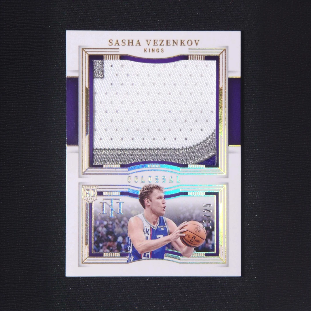 【直播开价】维琴科夫 25编 帕尼尼NBA国宝手提物料切割球星卡