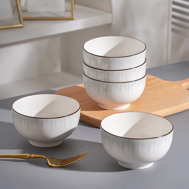 渐变灰6英寸陶瓷釉下彩面碗2025新款家用碗餐具高级感大号面碗