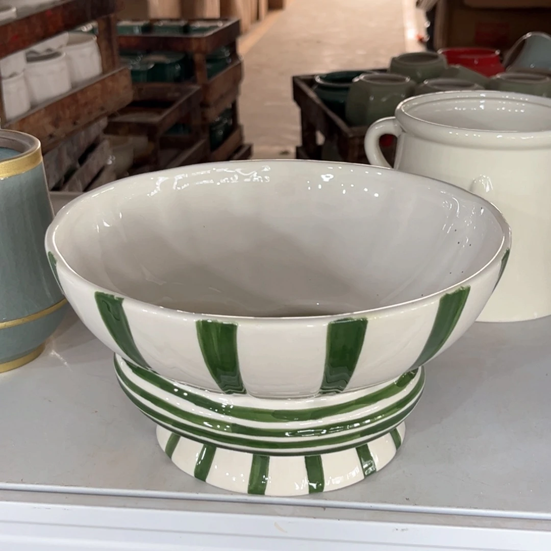 口径  23*12陶瓷绿植多肉微瑕花盆无孔