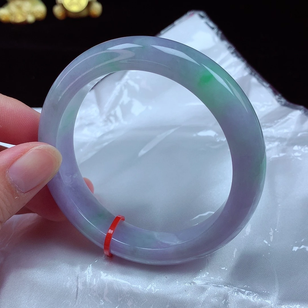 未镶嵌手镯翡翠59圈