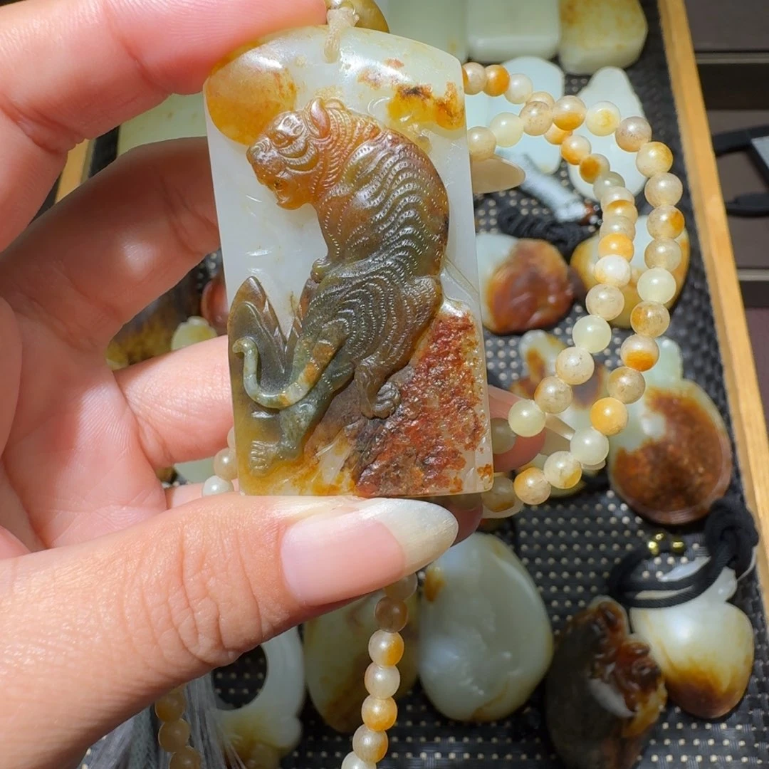 吊坠(不含链)未镶嵌和田玉