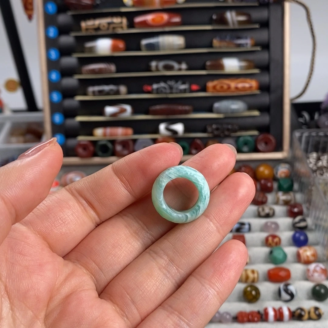 东***子玛瑙/玉髓合金珠宝半成品