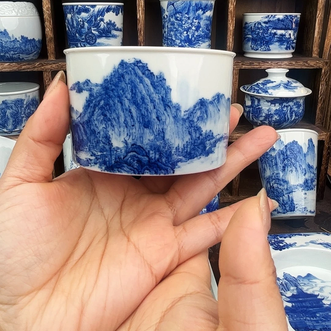 瓷片一笔一墨 叩玉山房