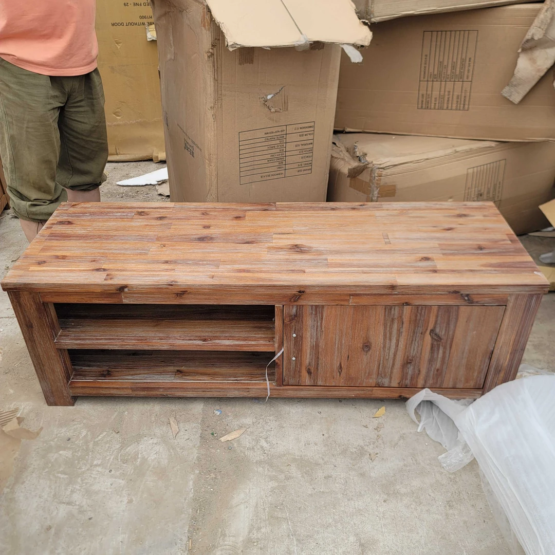 电视柜桦木拉丝135×45×45瑕疵无售后孙1265