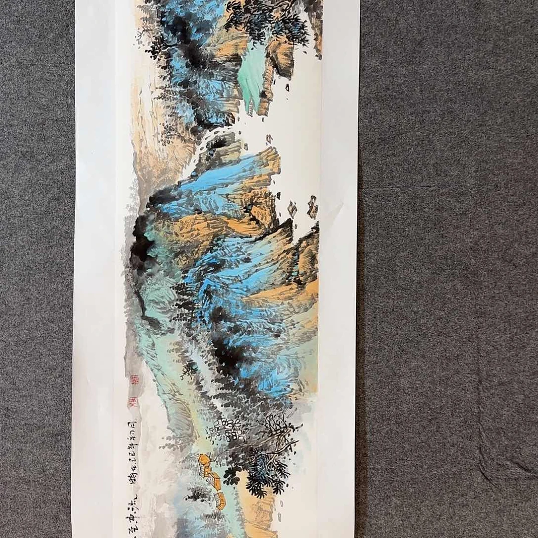 国画杜浩老师手绘作品