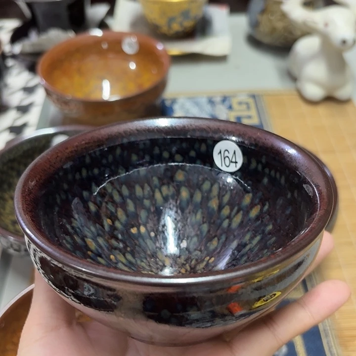 茶盏164 坚记茶盏摆件