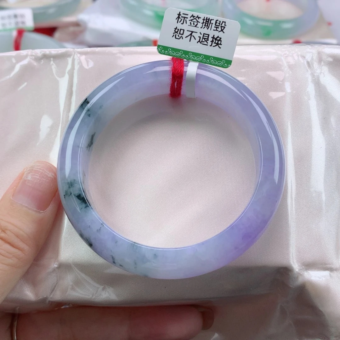 未镶嵌手镯翡翠缅甸天然翡翠54圈