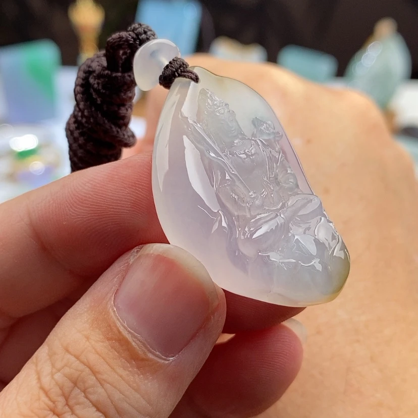 【闪购商品】未镶嵌定制翡翠虚空藏菩萨