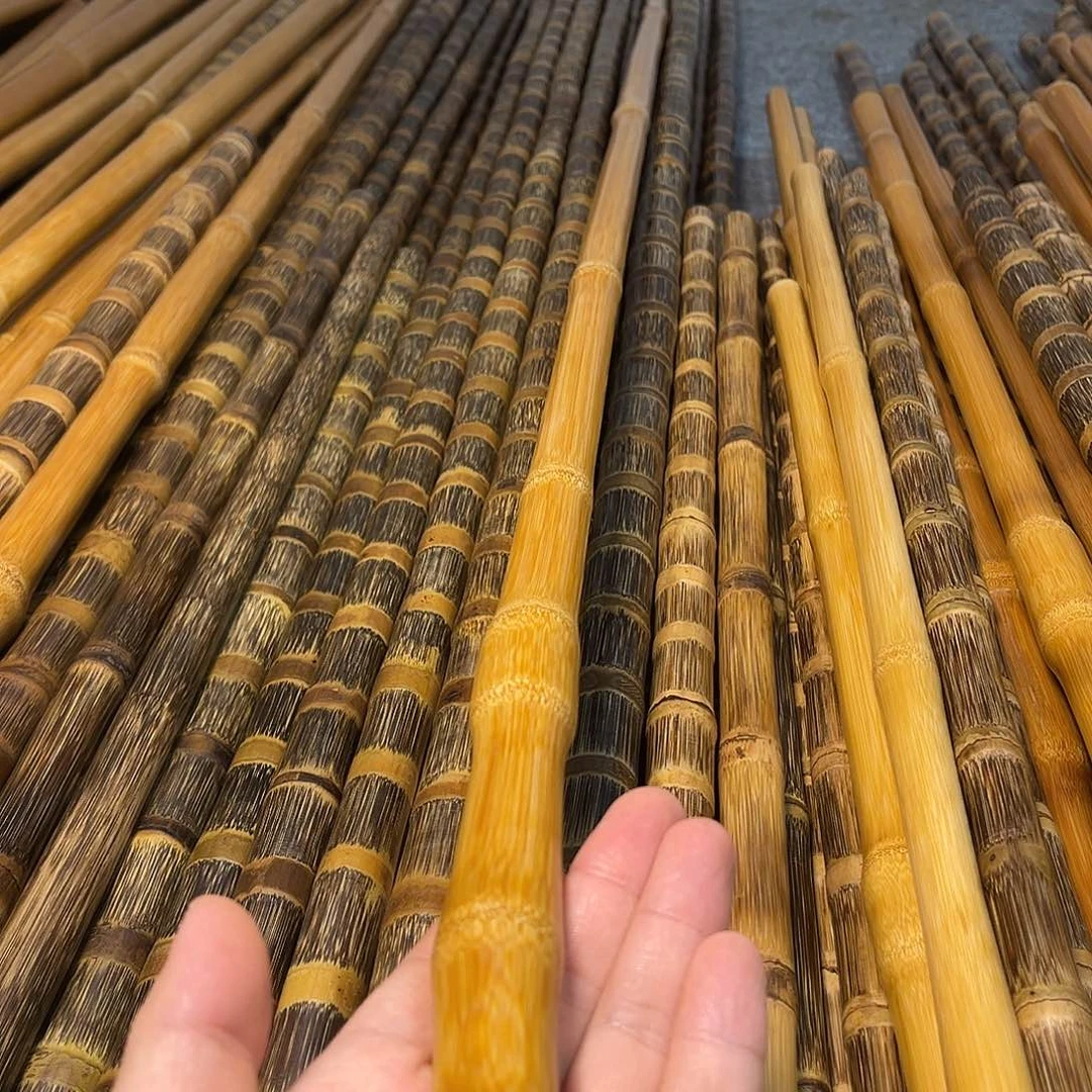 @***子竹精美玉竹把玩棍1.38米长