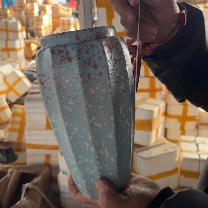 红陶口径 高度 花盆11 25