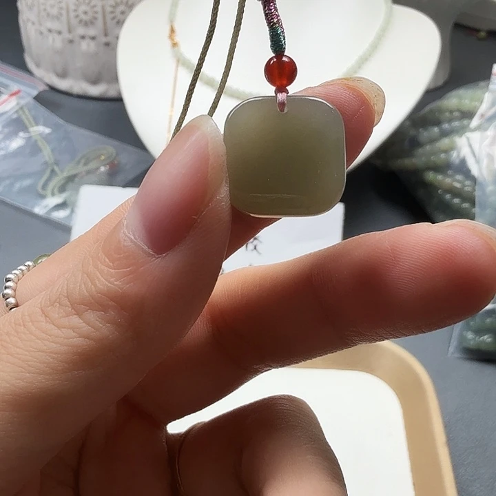 颈饰未镶嵌和田玉12
