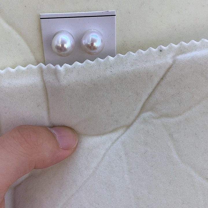 未镶嵌淡水珍珠耳饰定制