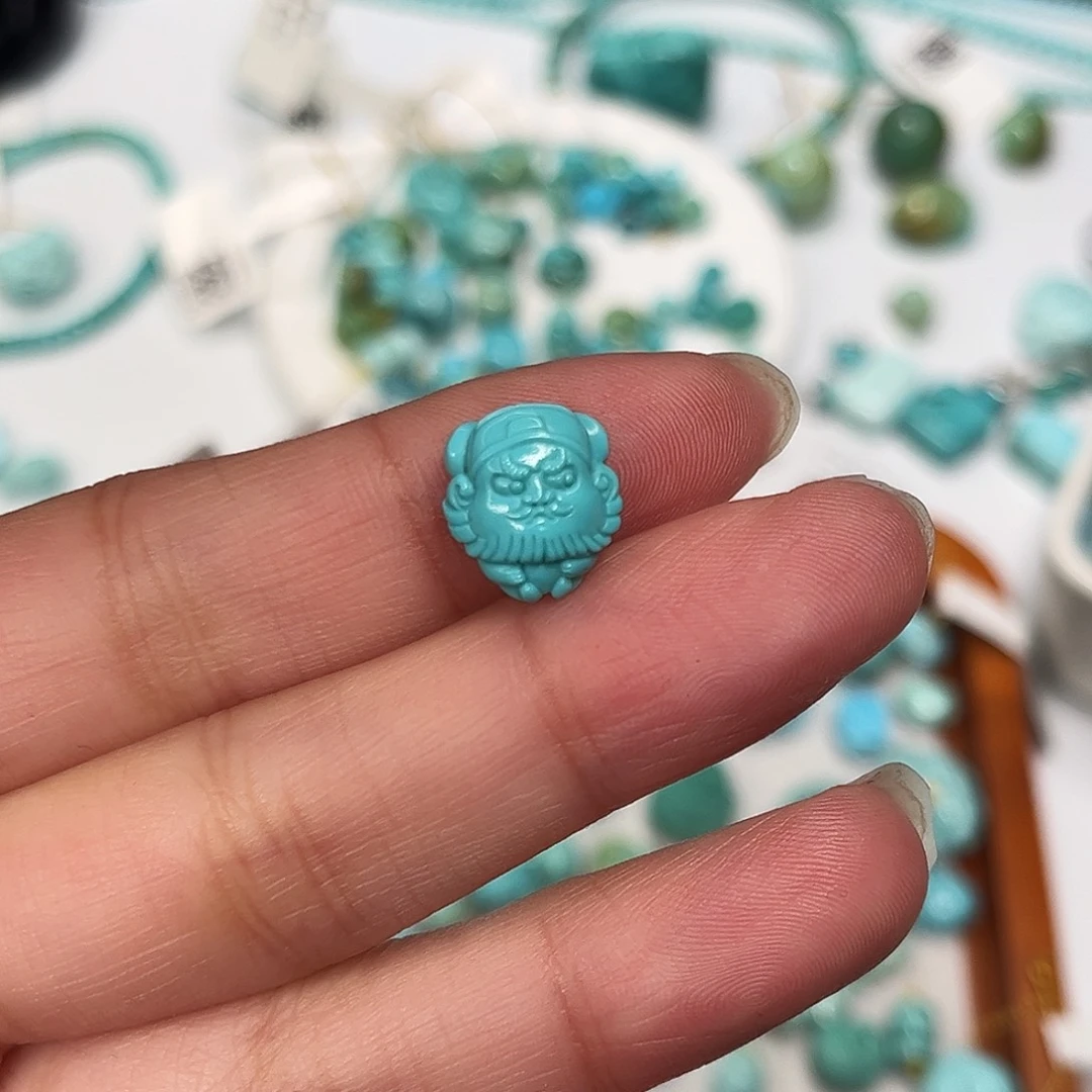 绿松石未镶嵌配饰