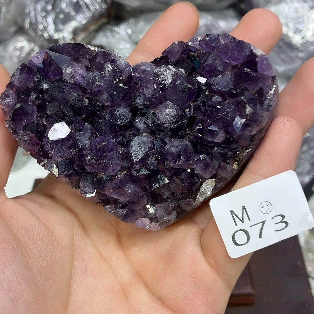 未镶嵌摆件紫晶水晶