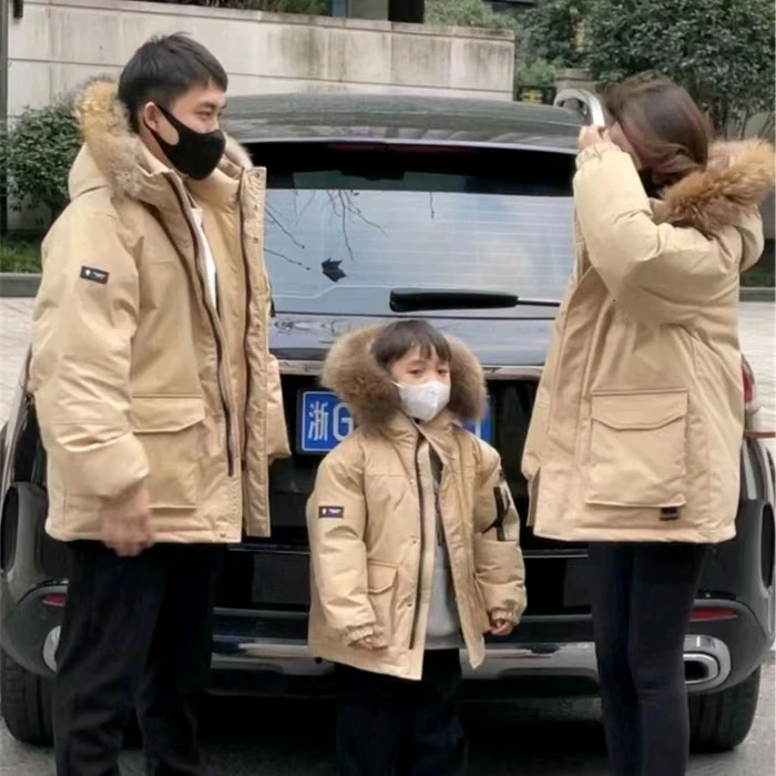 【梦婷家】儿童款洋气冬季加厚韩版外套潮-1308