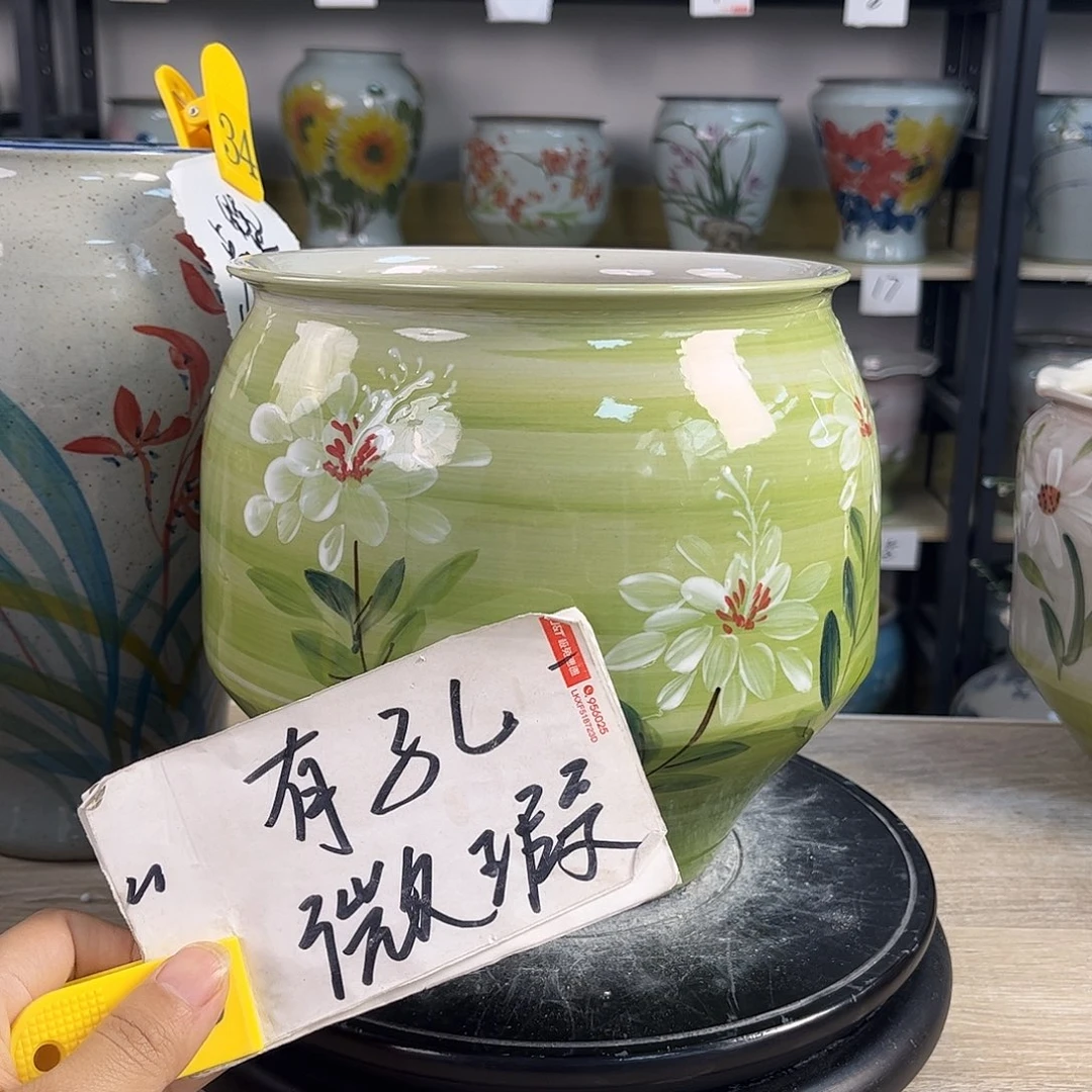 罐1xc景德镇陶瓷花盆