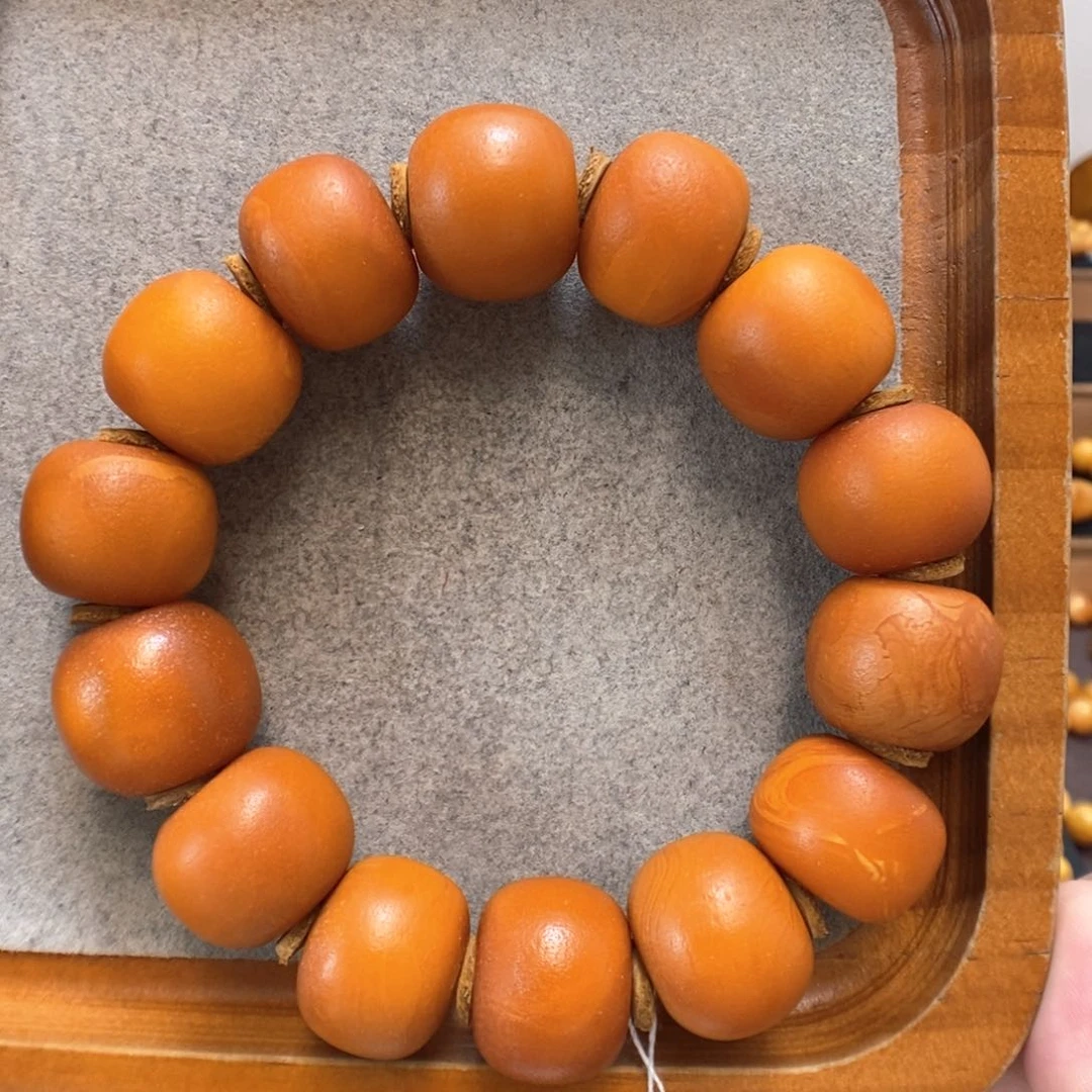 未镶嵌蜜蜡手串蜜蜡手串