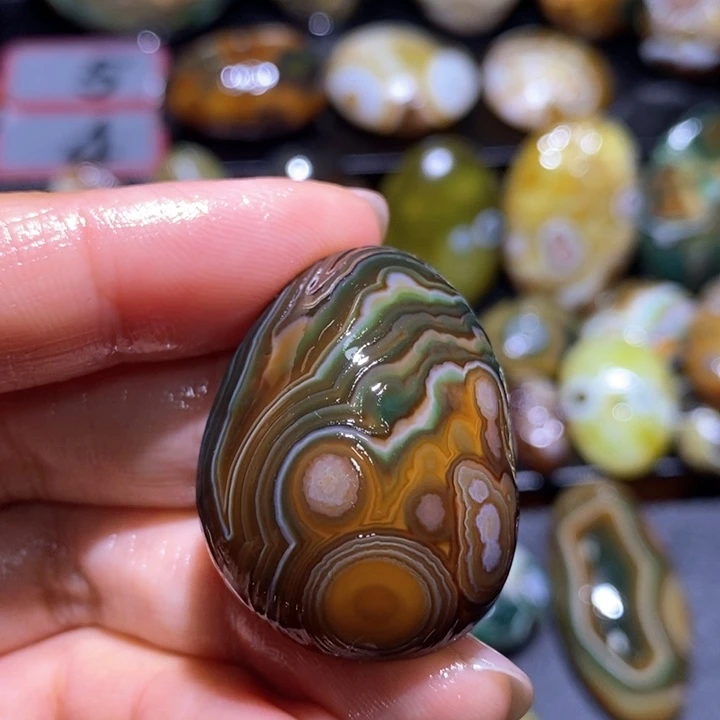 玛瑙/玉髓吊坠(不含链)未镶嵌