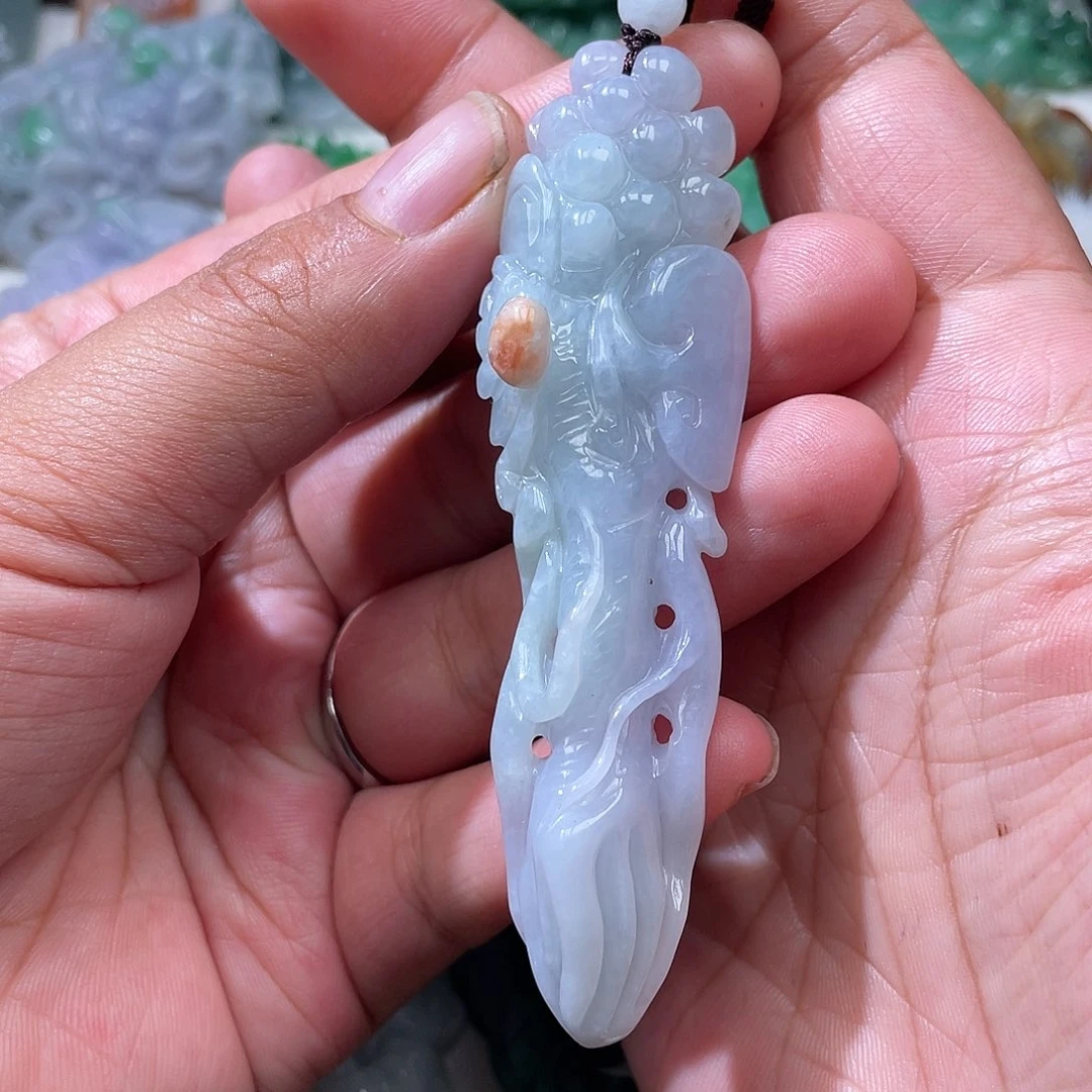 颈饰未镶嵌翡翠翡玉缘翡翠