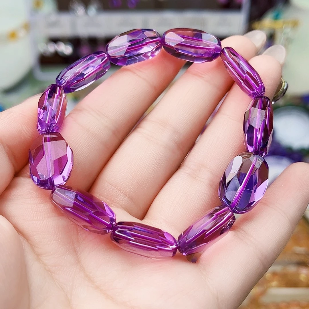 水晶手串未镶嵌天然