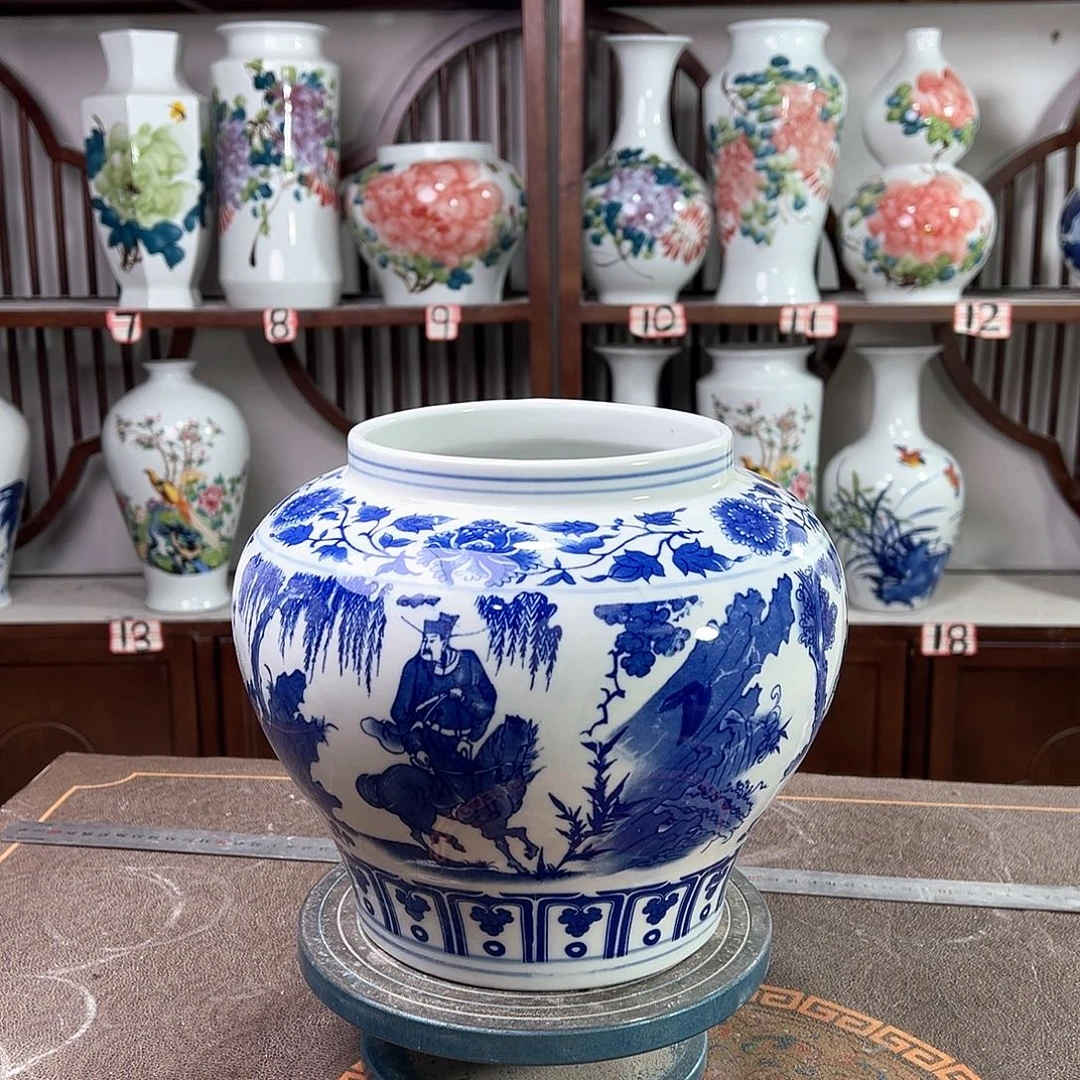 摆件景德镇陶瓷鬼谷