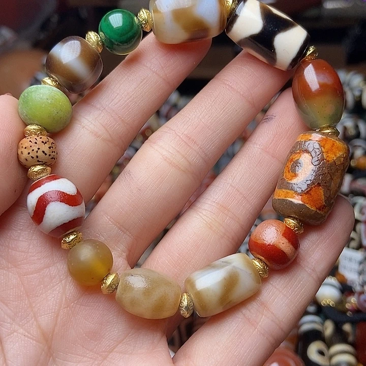 玛瑙/玉髓未镶嵌手链