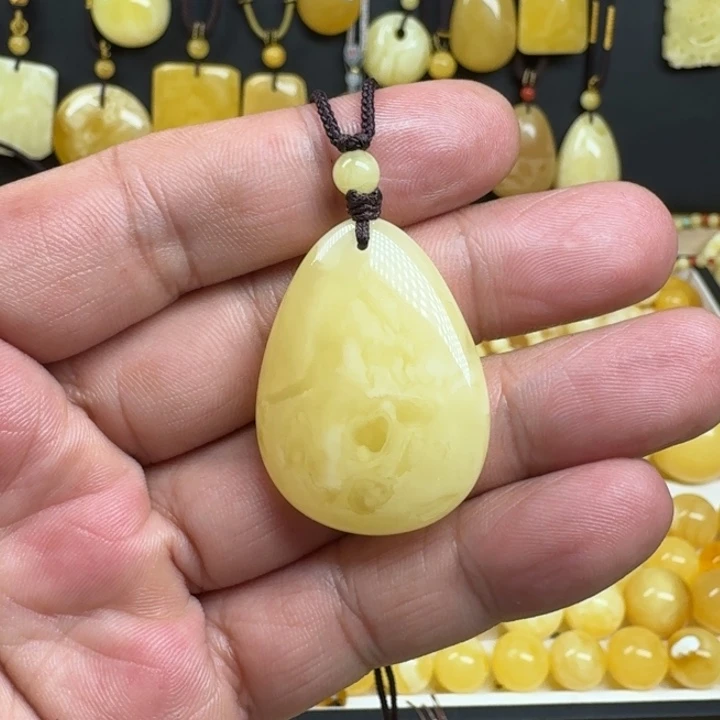 ***ᯓ蜜蜡未镶嵌珠宝奇石水滴