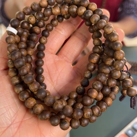 沉香手串白棋17克卡0.7多样性发1条