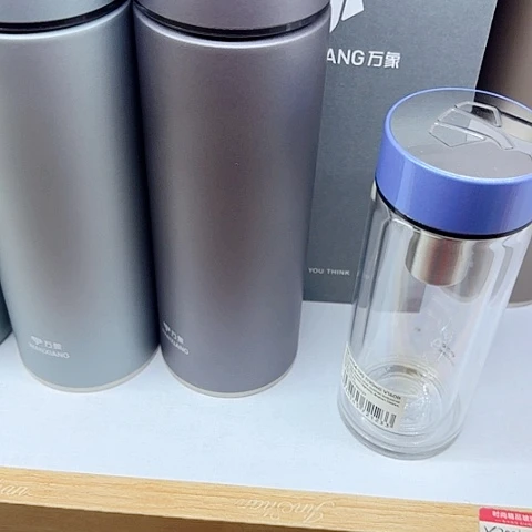 万象玻璃双层V160B，蓝色190