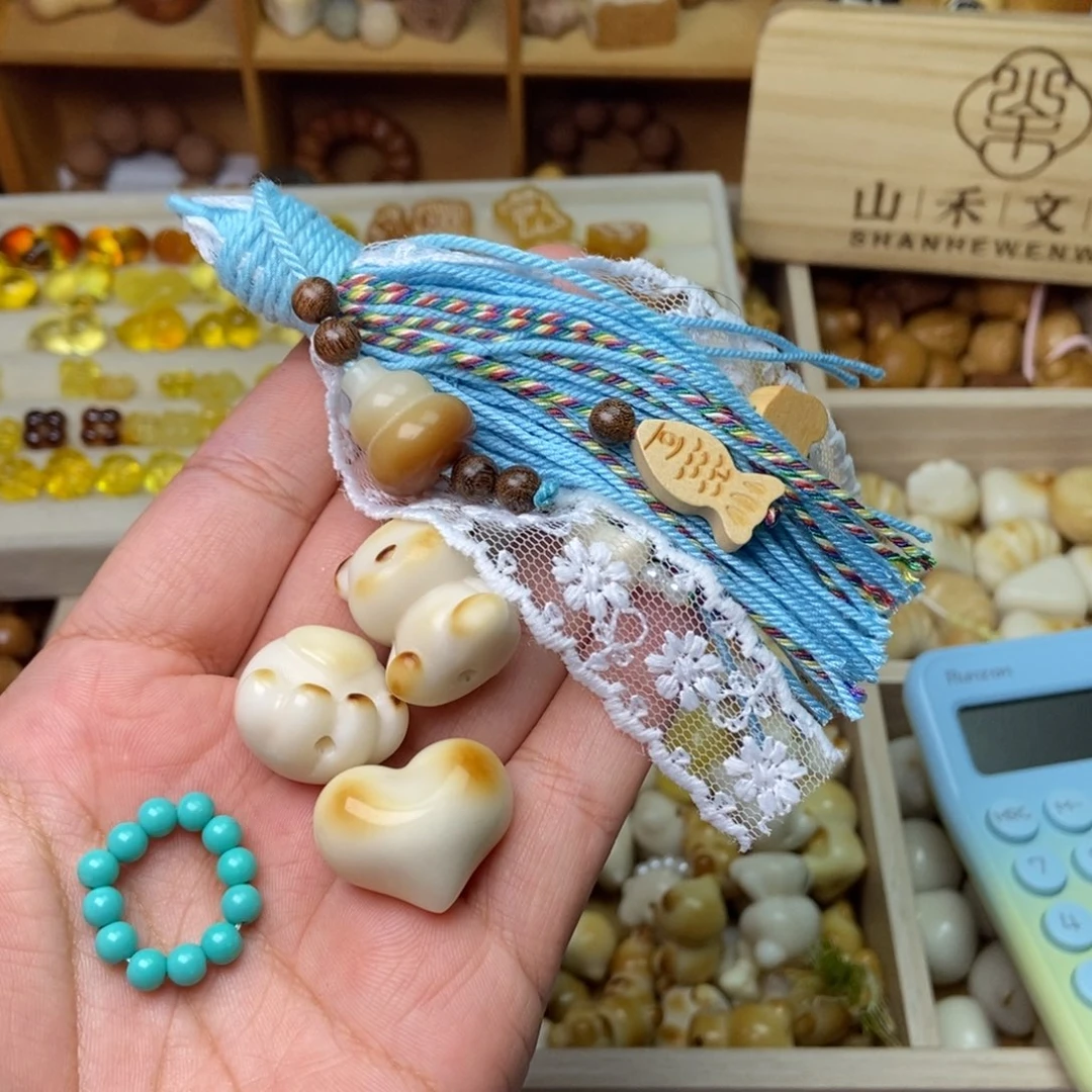 手串猴头核桃蓝跑爱心猫爪小熊海盐玛奇朵