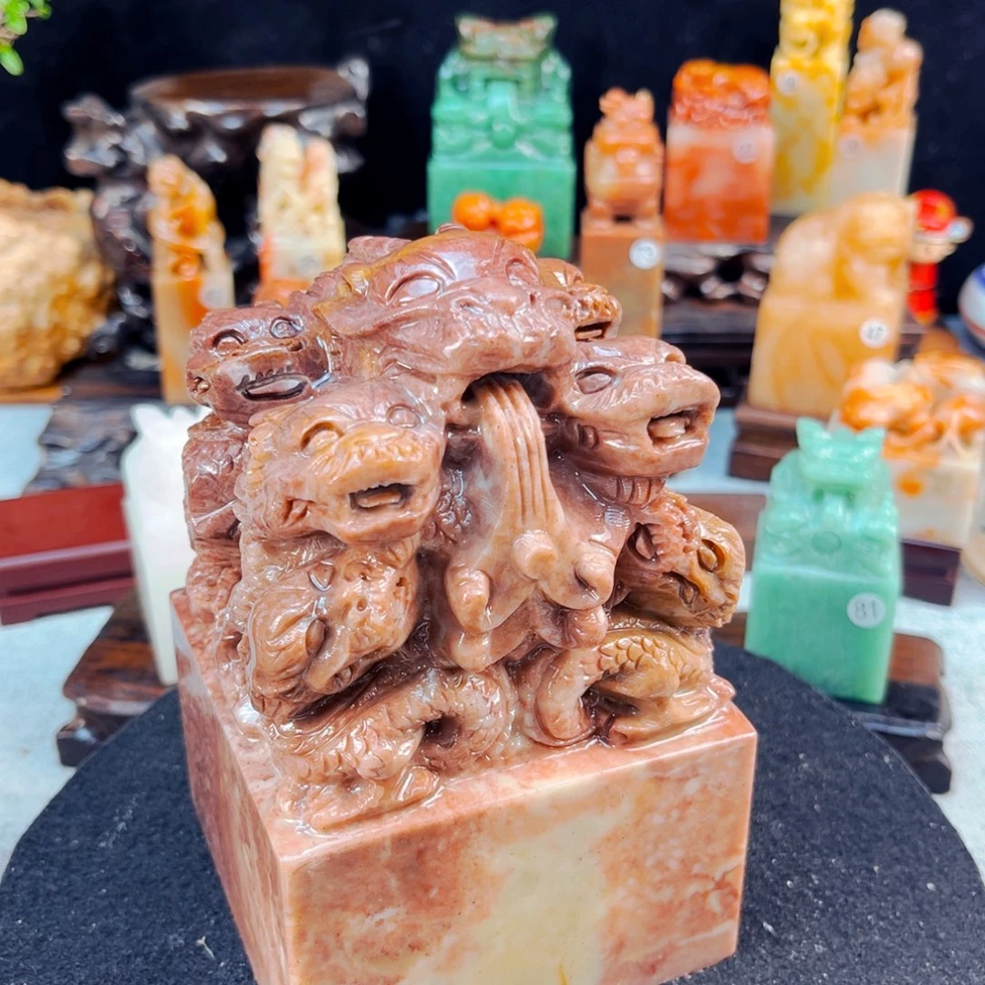 青***社寿山石捡漏瑕疵品9*9