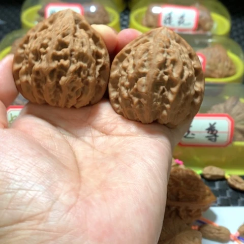 吊坠文玩核桃金牛44