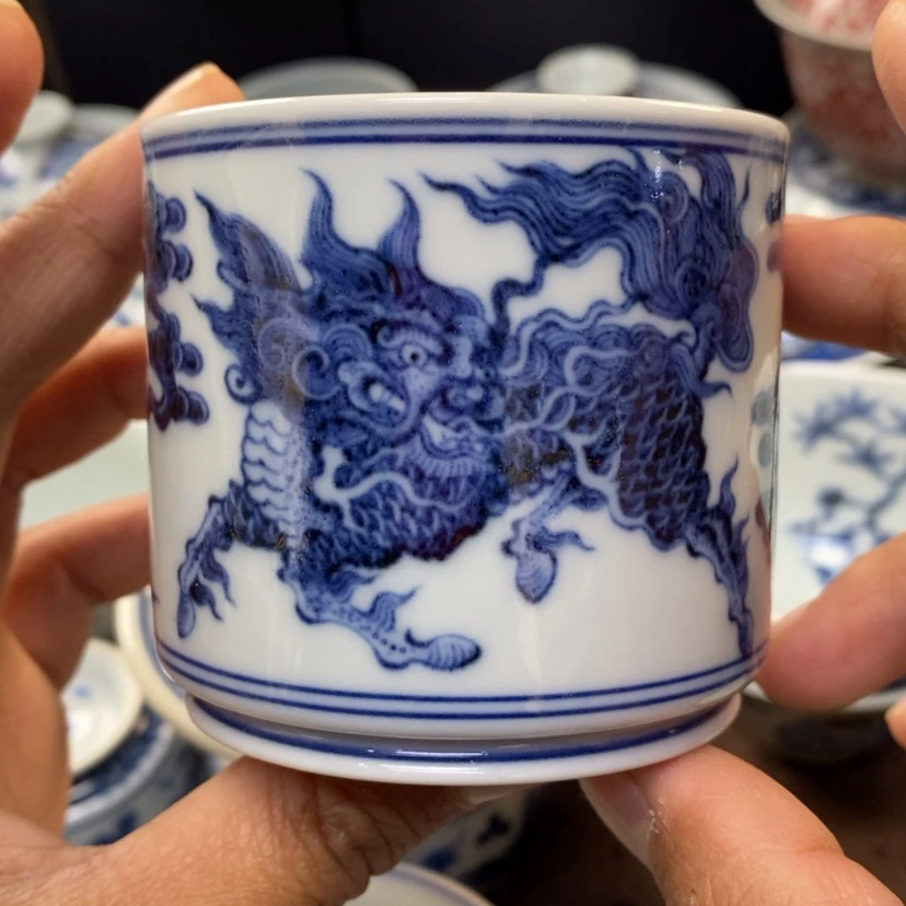 【闪购商品】景德镇青花主人杯