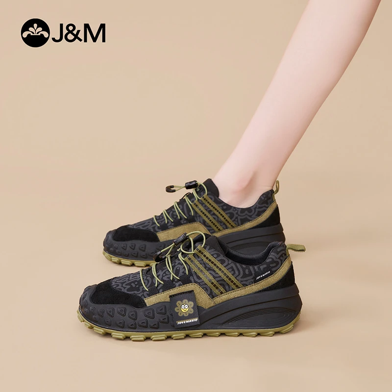 【甄选上新】潮趣户外休闲鞋女快乐玛丽2025新软底百搭乐福鞋66272W