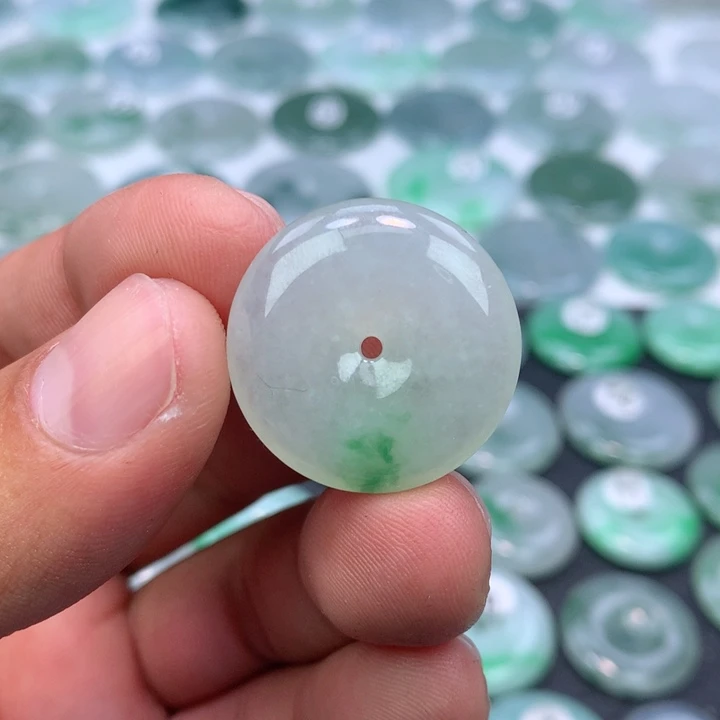 颈饰未镶嵌翡翠缅甸天然A货翡翠25-6.0