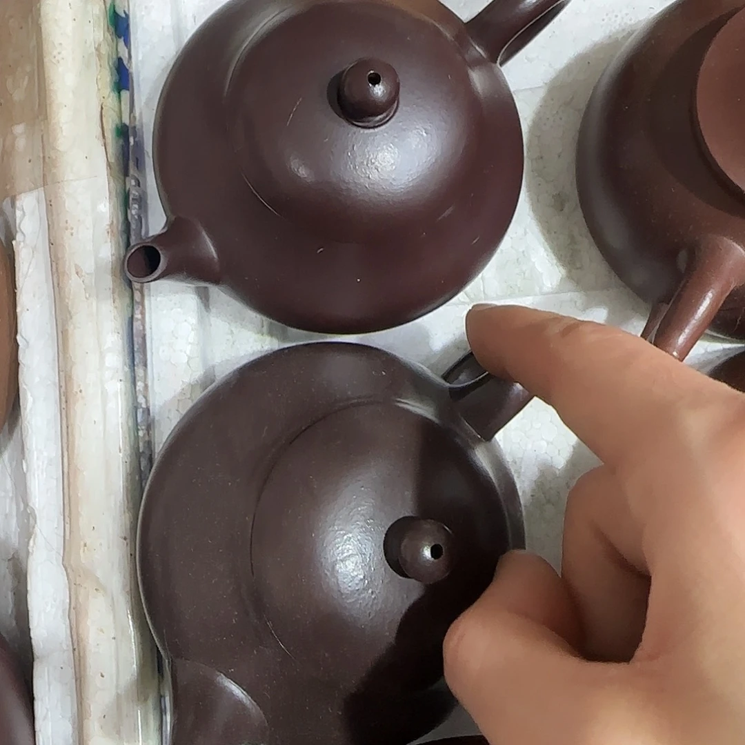 质***茶壶紫砂民间手艺人全手工制作