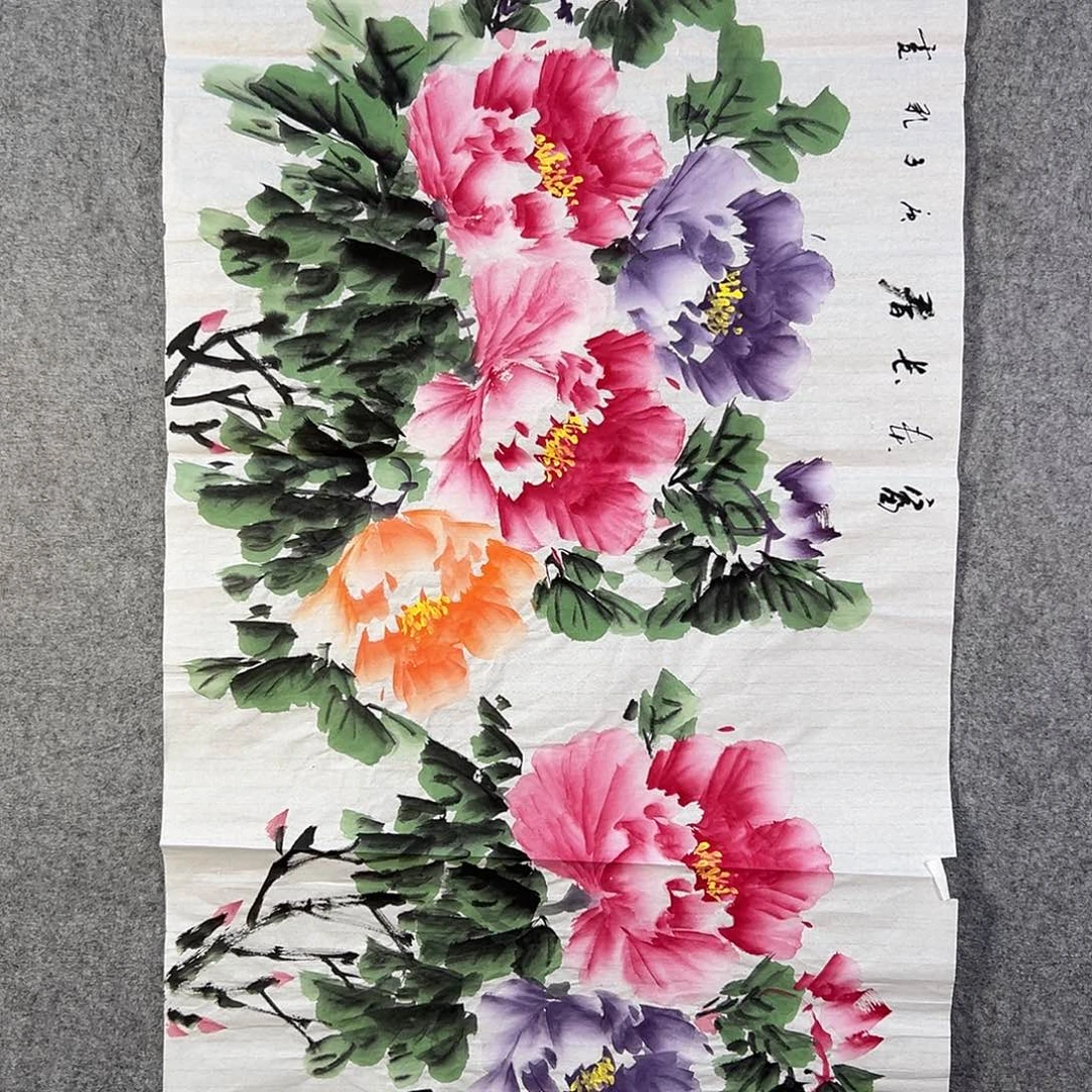 国画299 花鸟在此处飞翔也不太