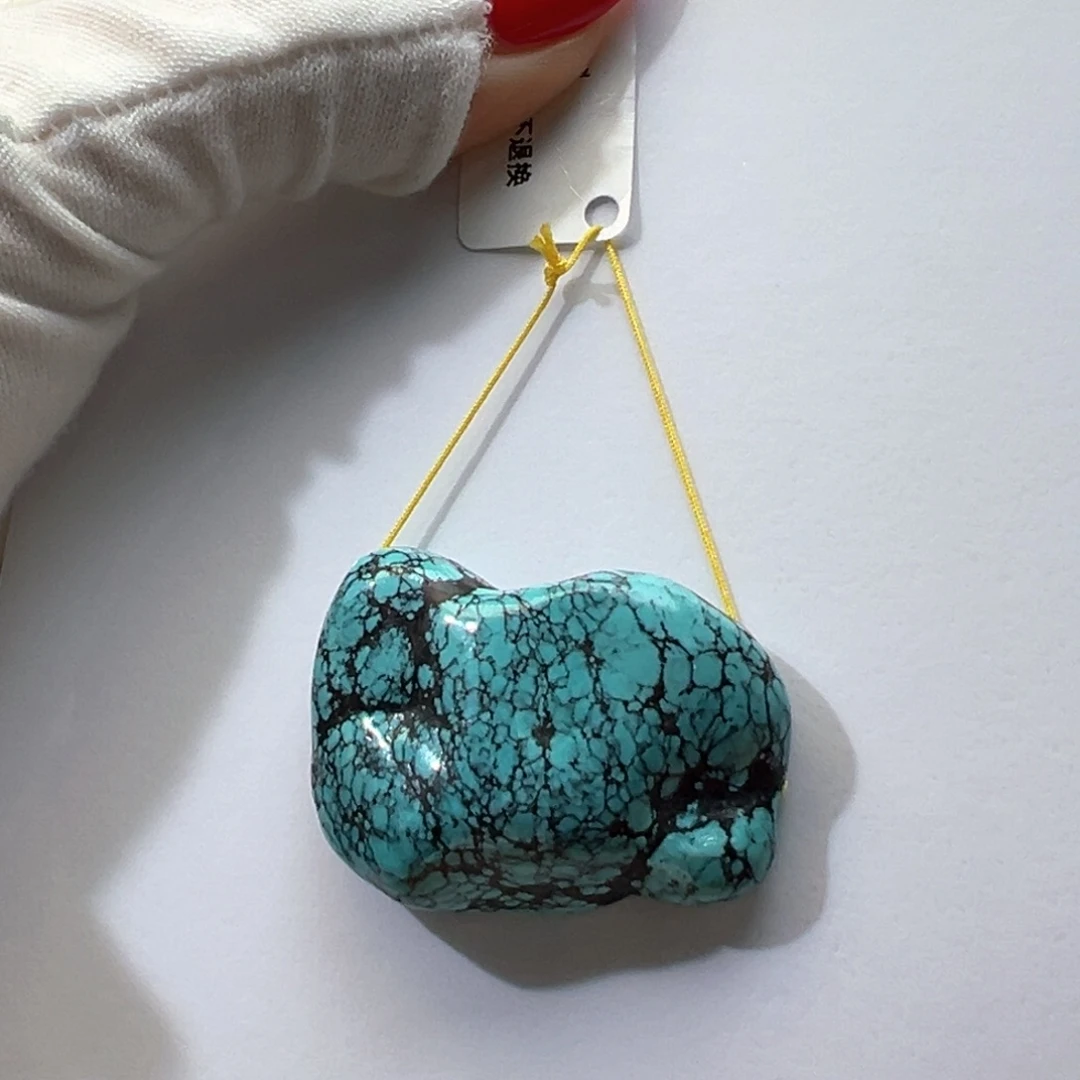 绿松石未镶嵌挂件