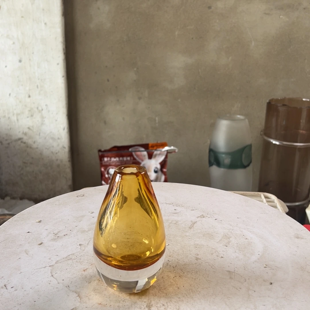 弘扬琉璃花器微瑕高度11