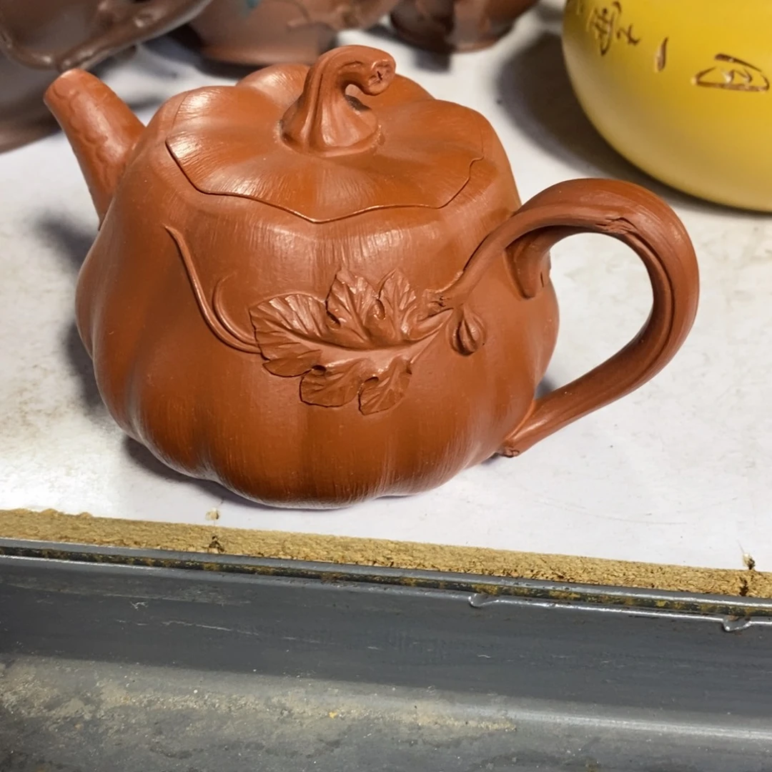 紫砂茶壶原矿手工55